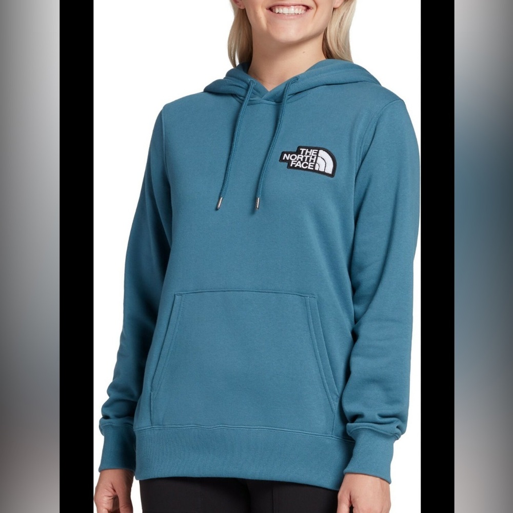 The North Face Blue Hoodie With Logo